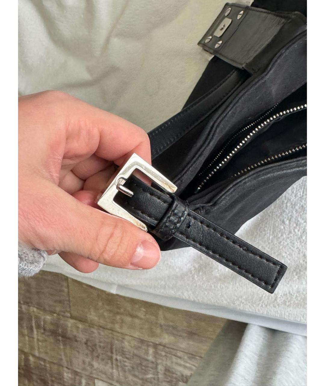 FENDI Черная сумка через плечо, фото 6