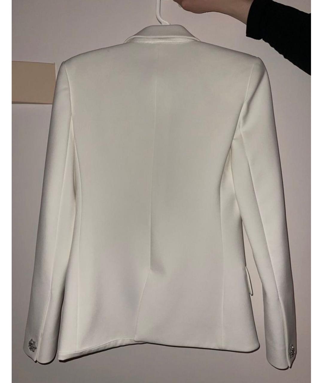ALEXANDRE VAUTHIER Белый вискозный жакет/пиджак, фото 2