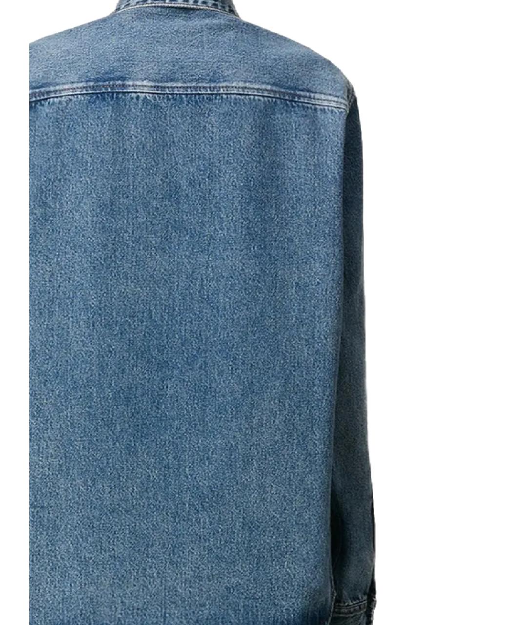 Ami Paris Синяя хлопковая рубашка, фото 3