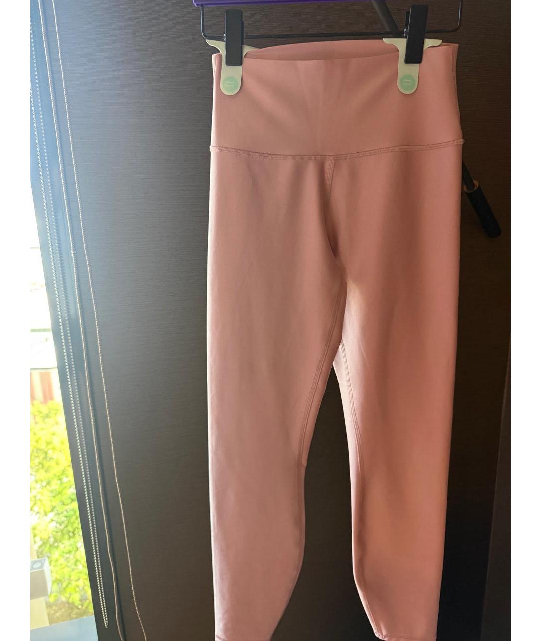 ALO YOGA Розовые спортивные брюки и шорты, фото 5