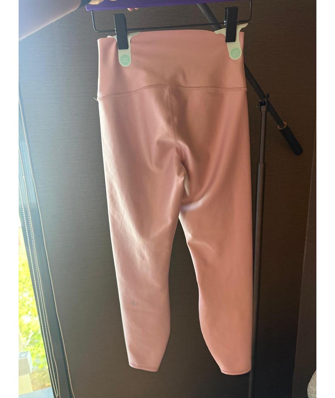 ALO YOGA Розовые спортивные брюки и шорты, фото 2