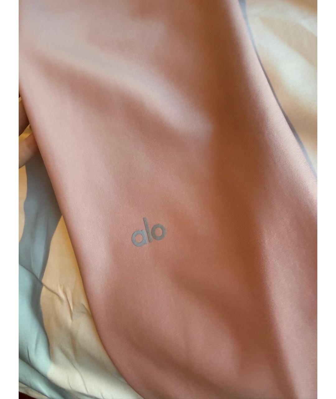 ALO YOGA Розовые спортивные брюки и шорты, фото 3