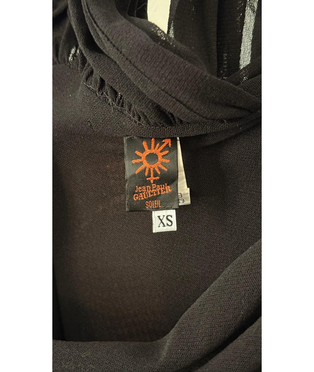 JEAN PAUL GAULTIER Черное вечернее платье, фото 4