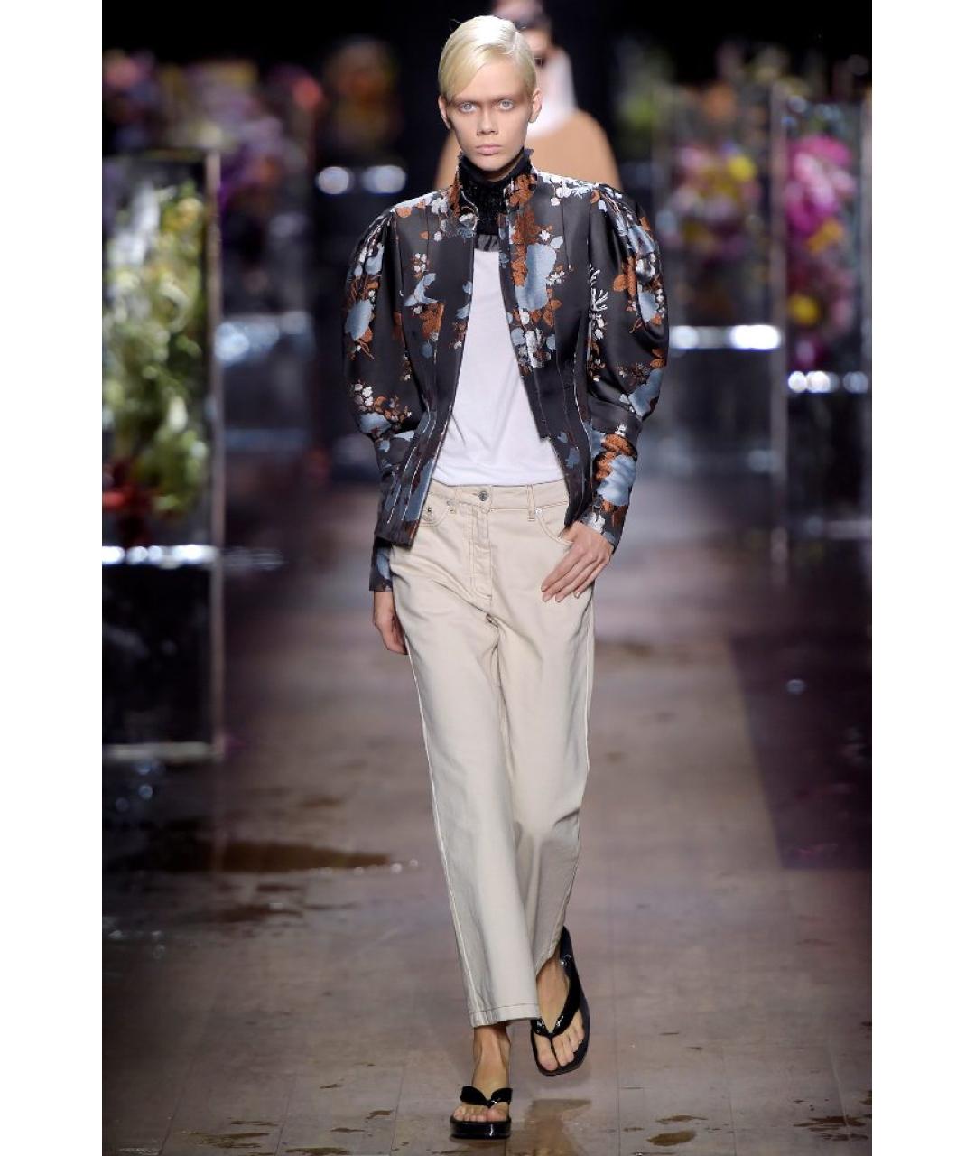 DRIES VAN NOTEN Синяя юбка миди, фото 5