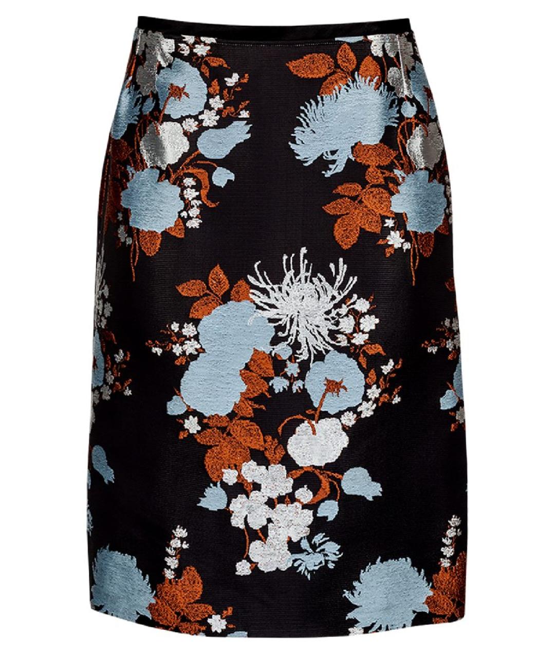 DRIES VAN NOTEN Синяя юбка миди, фото 8