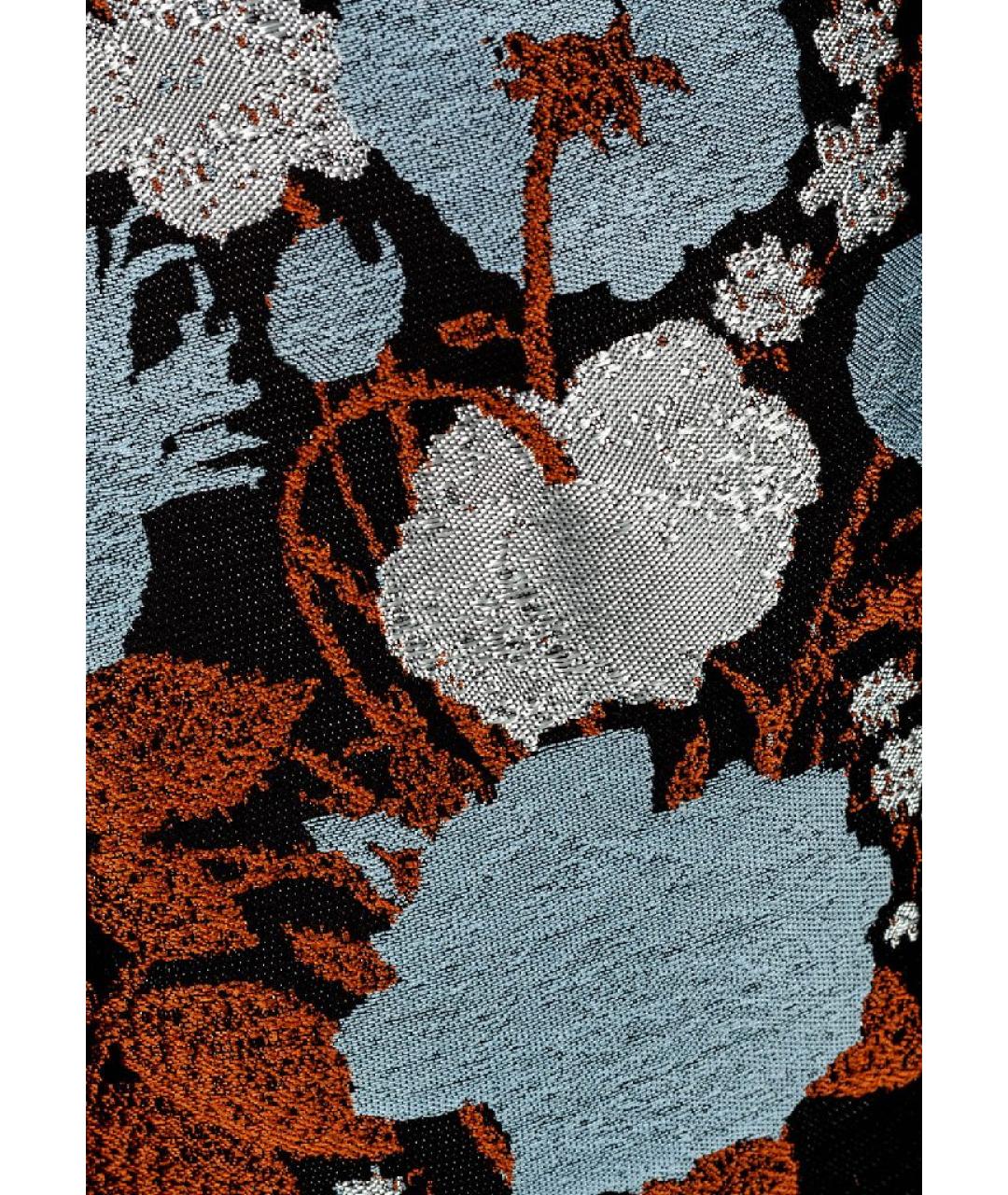 DRIES VAN NOTEN Синяя юбка миди, фото 4