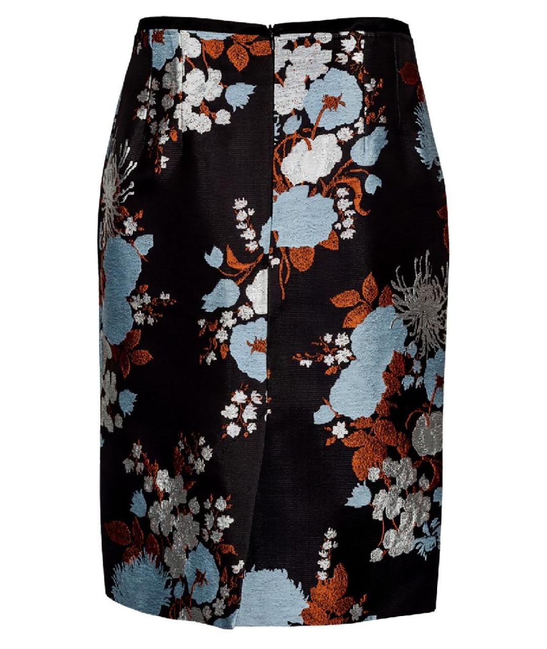 DRIES VAN NOTEN Синяя юбка миди, фото 2