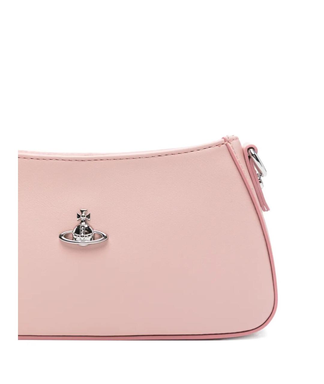 VIVIENNE WESTWOOD Розовая сумка через плечо, фото 5