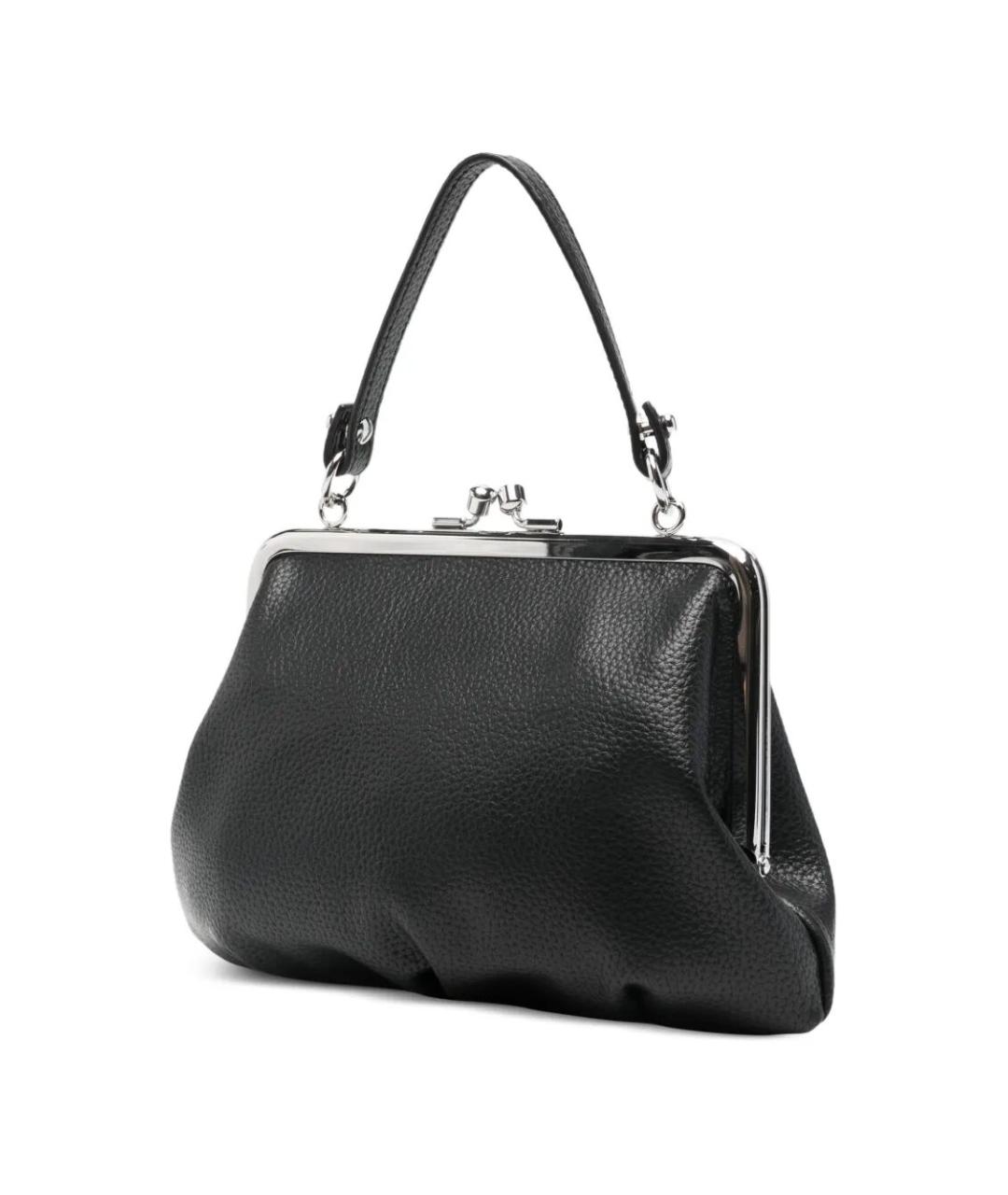 VIVIENNE WESTWOOD Черная сумка через плечо из искусственной кожи, фото 5