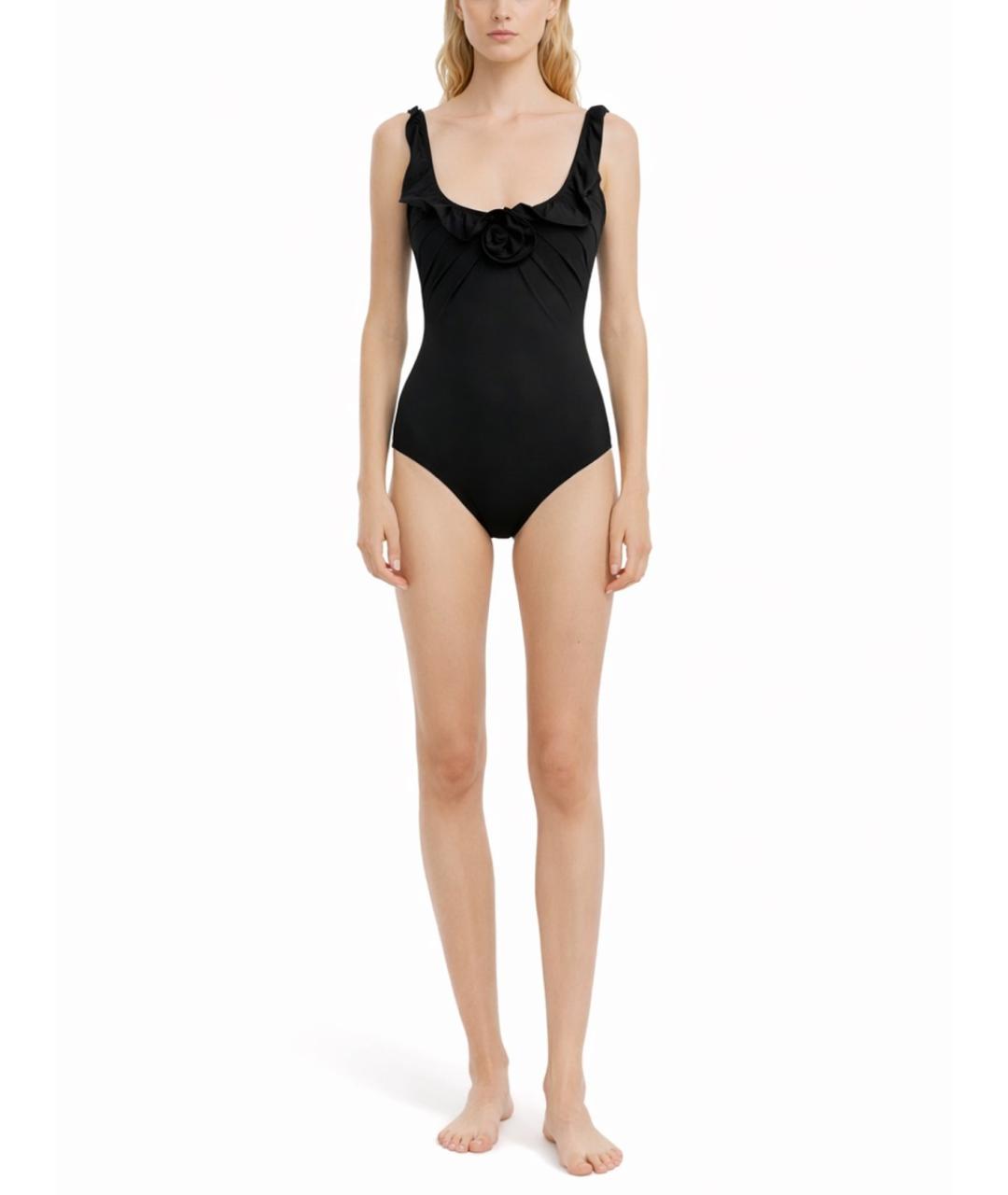 MAGDA BUTRYM Черный полиамидовый купальник, фото 2