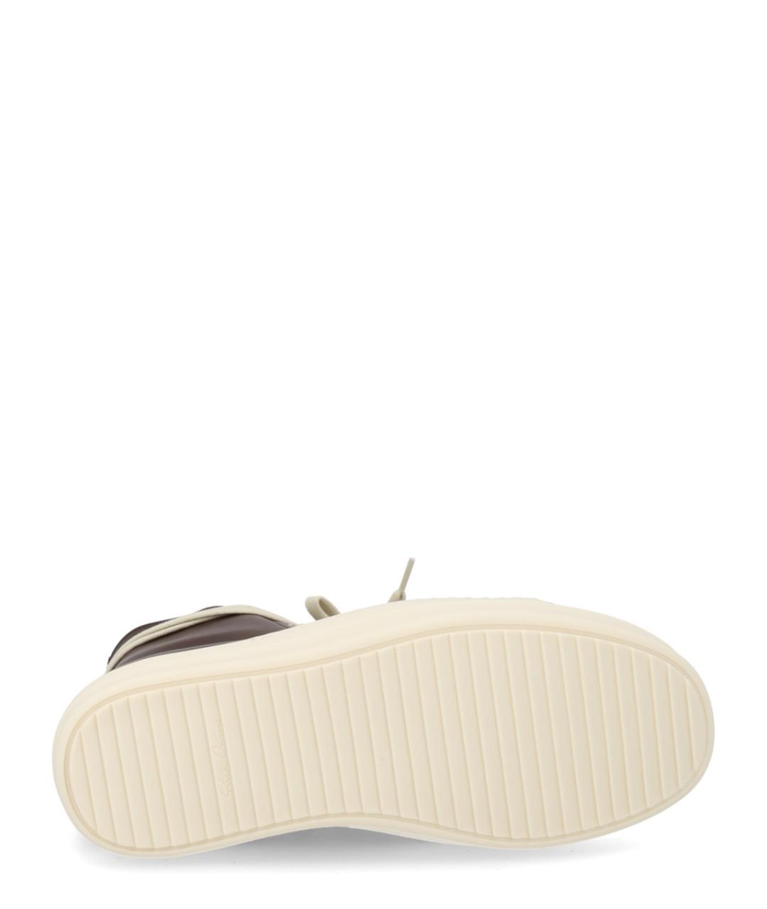 RICK OWENS Мульти кожаные кеды, фото 5