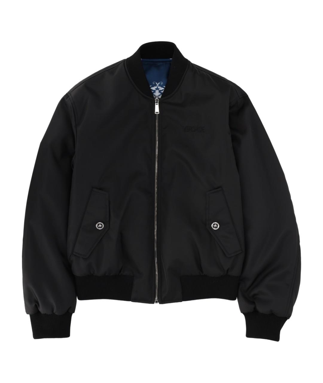 VERSACE Синяя полиамидовая куртка, фото 3