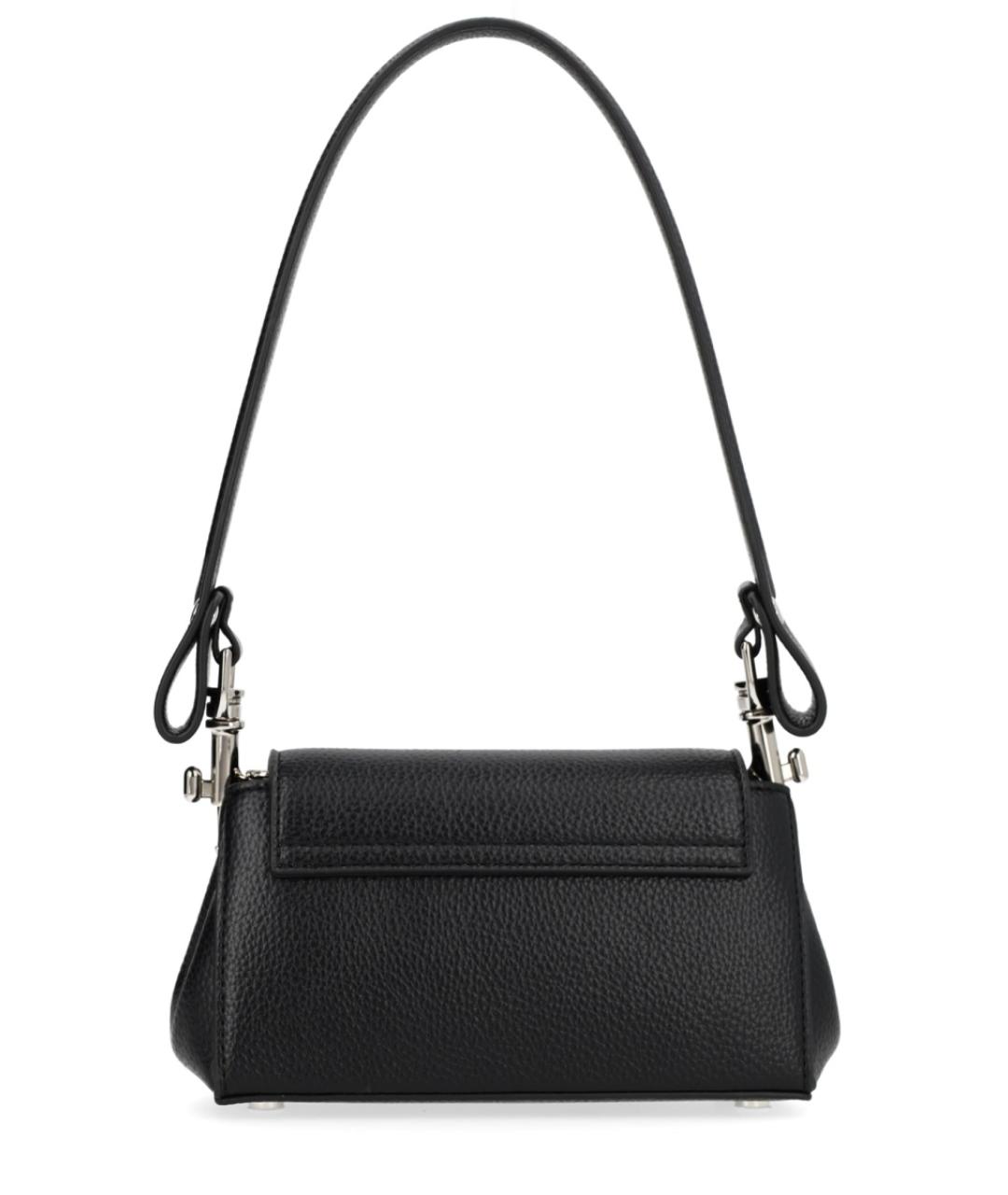 VIVIENNE WESTWOOD Черная сумка с короткими ручками из искусственной кожи, фото 3