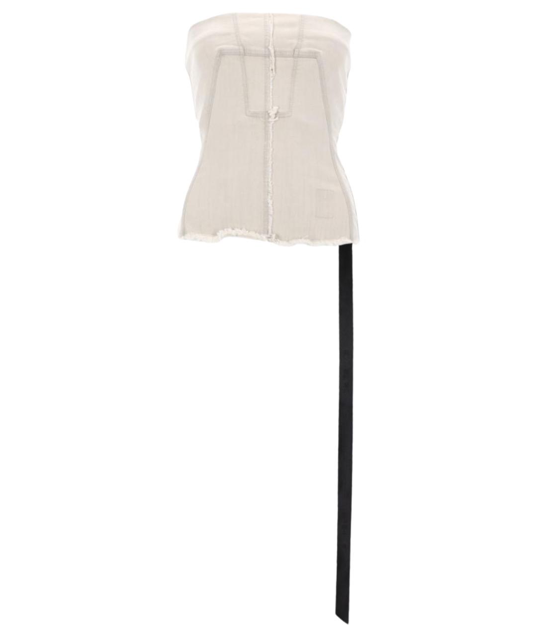 RICK OWENS DRKSHDW Хлопковый корсет, фото 1