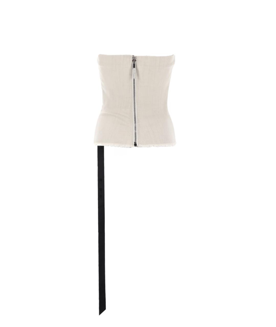 RICK OWENS DRKSHDW Хлопковый корсет, фото 3