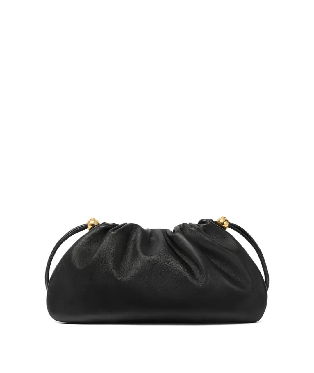 VERSACE Черная кожаная сумка через плечо, фото 1