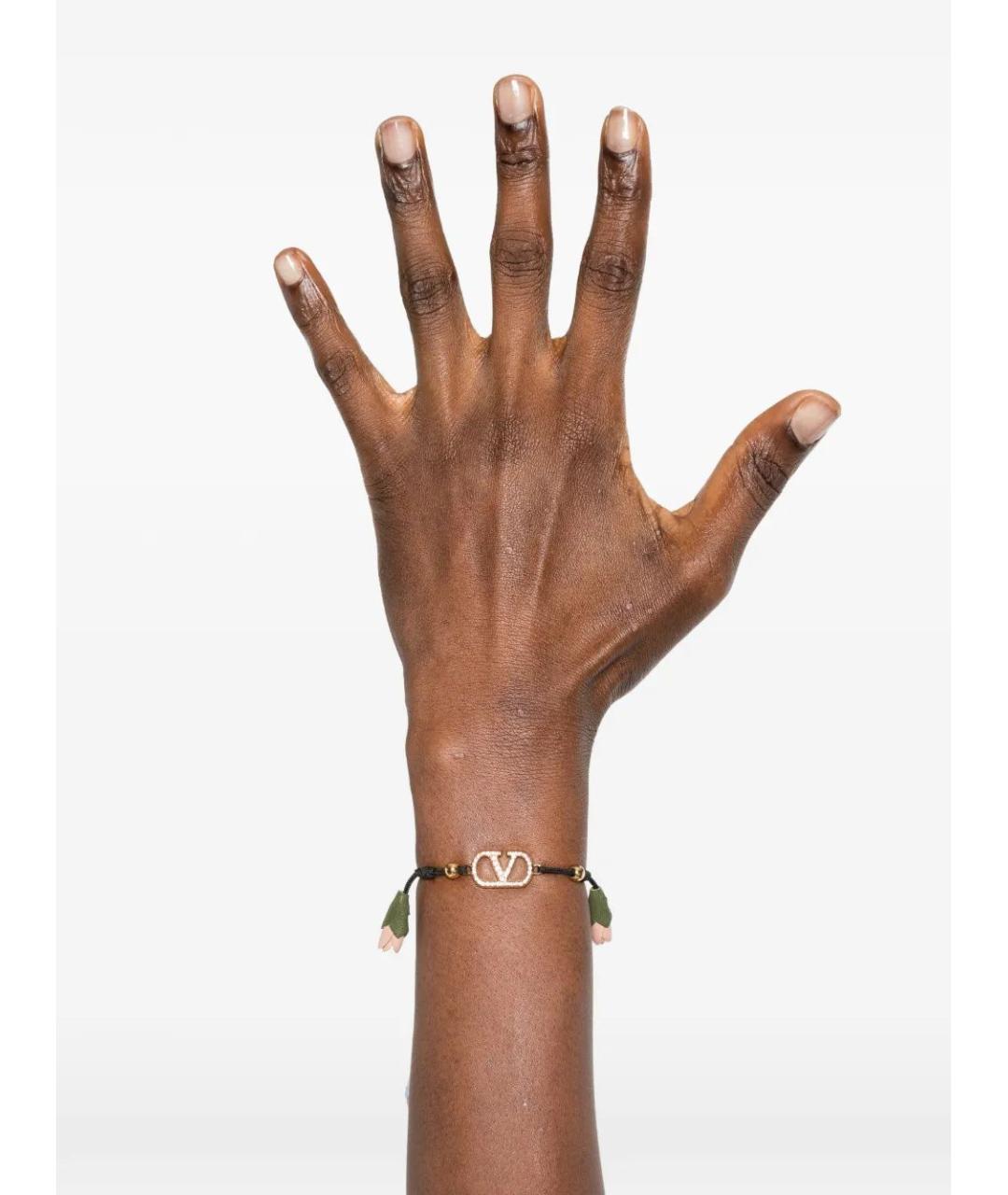 VALENTINO Черный браслет, фото 2