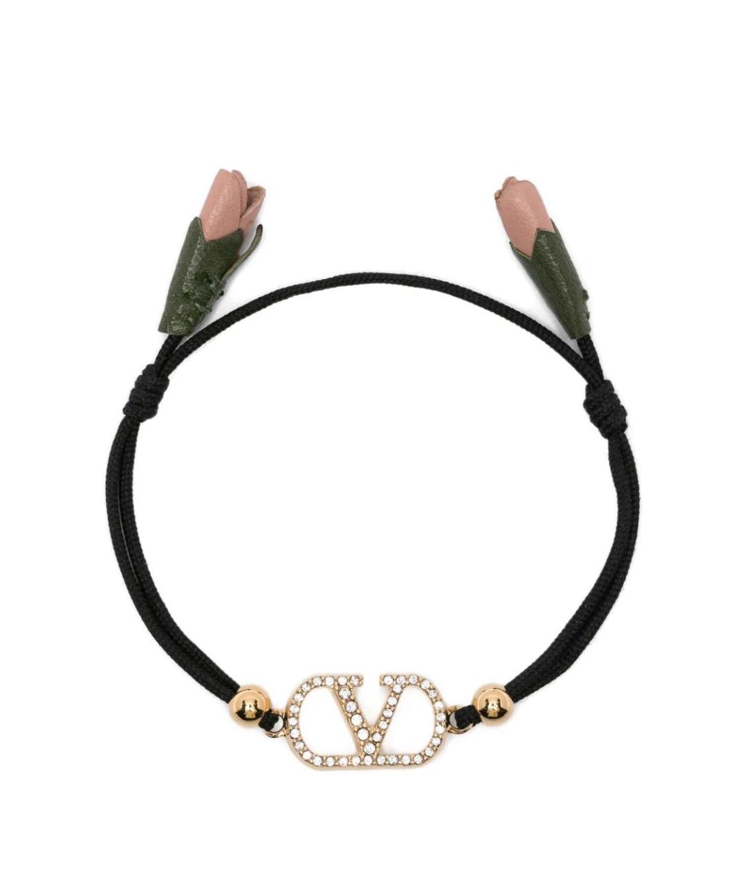 VALENTINO Черный браслет, фото 1