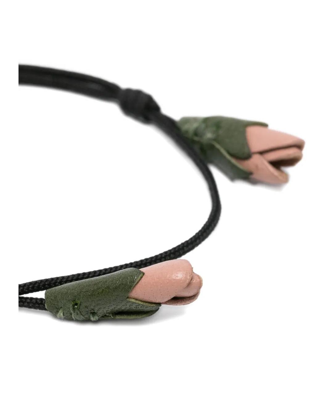 VALENTINO Черный браслет, фото 3