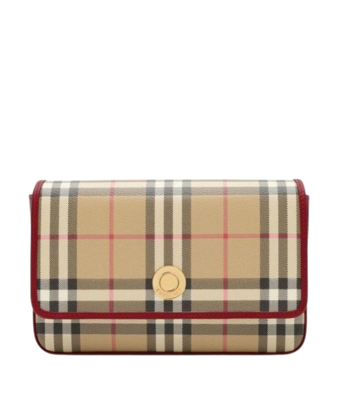 BURBERRY Бежевая сумка через плечо, фото 1