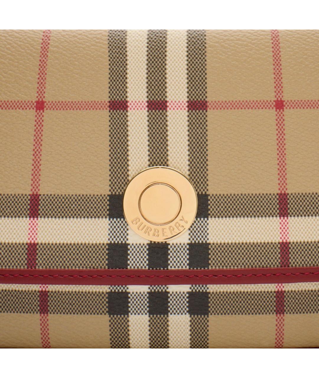 BURBERRY Бежевая сумка через плечо, фото 5