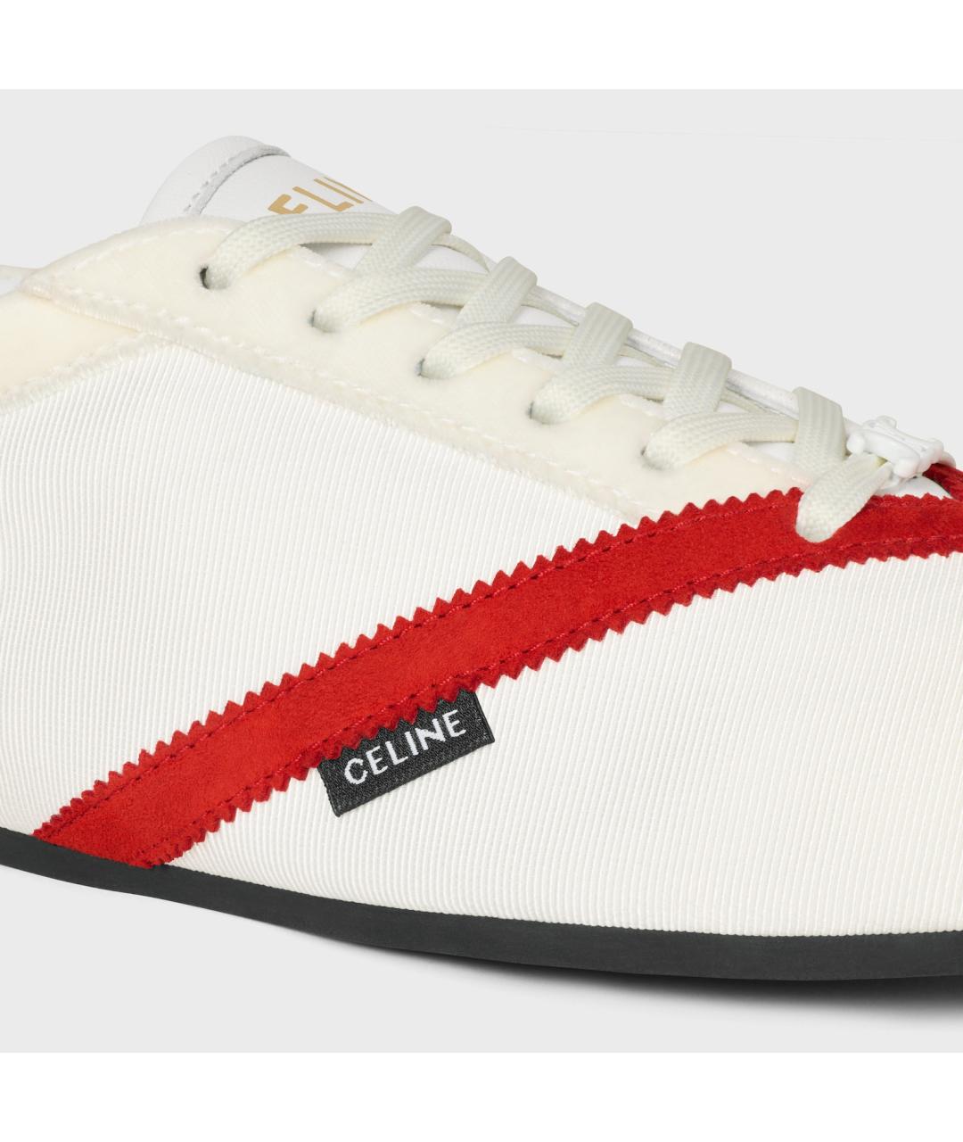 CELINE Белые кроссовки, фото 3