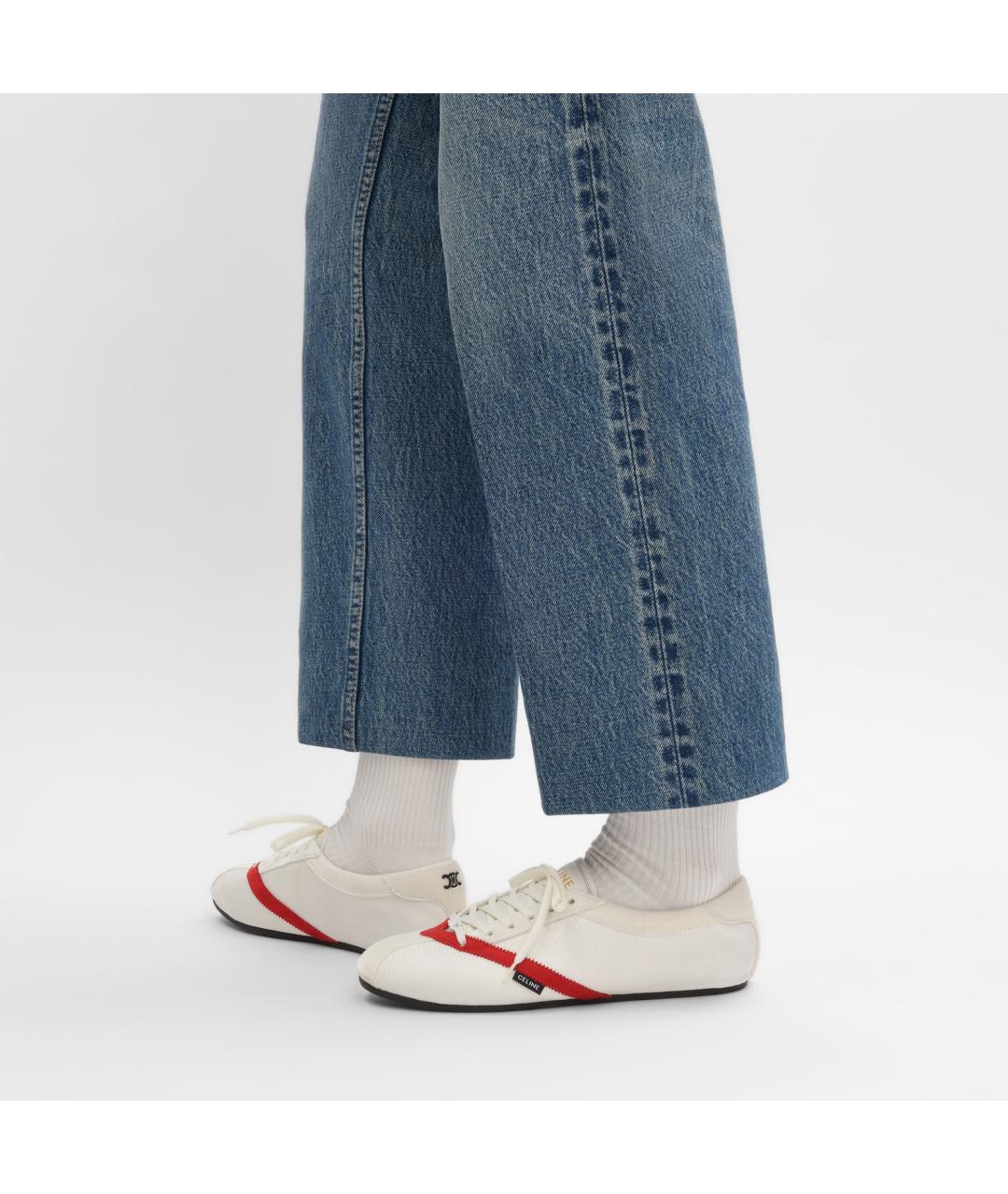 CELINE Белые кроссовки, фото 2