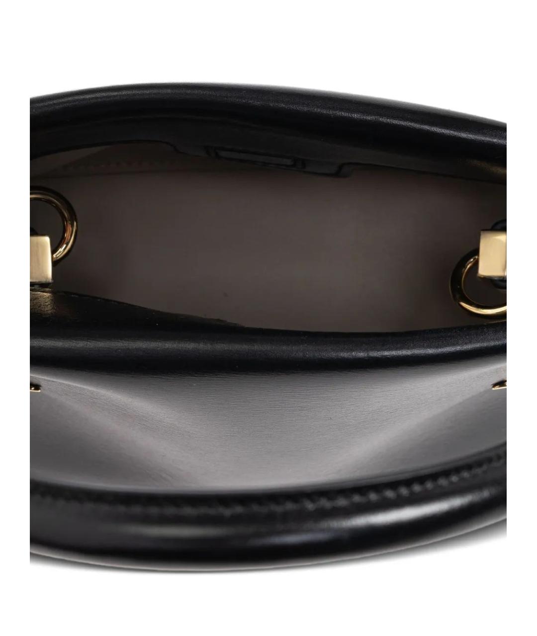 GIVENCHY Черная кожаная сумка с короткими ручками, фото 4