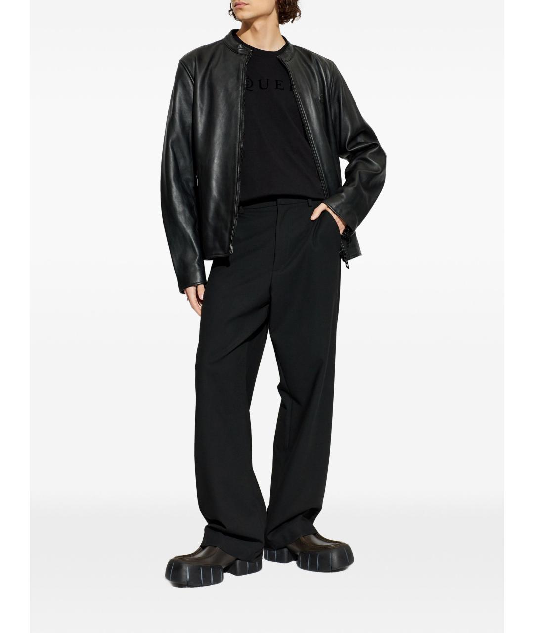 DIESEL Черные полиэстеровые повседневные брюки, фото 5