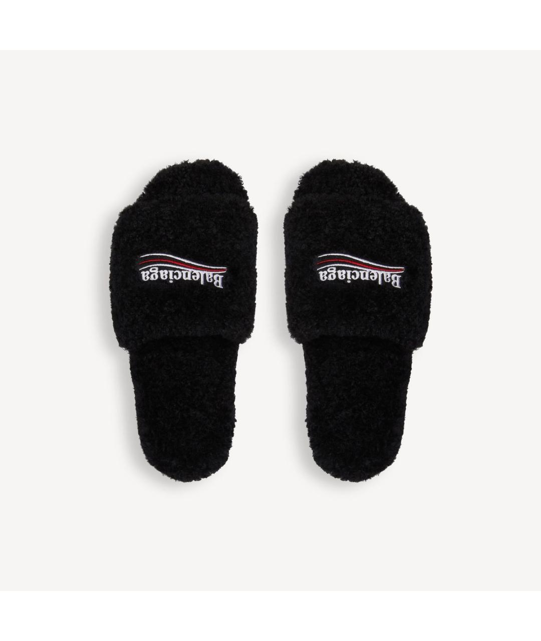 BALENCIAGA Черные сандалии, фото 5