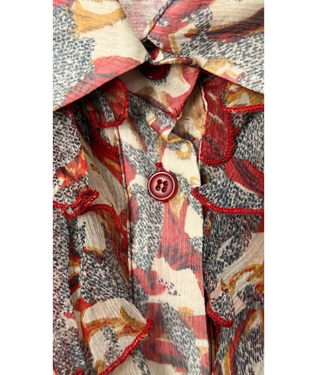 JUST CAVALLI Красное повседневное платье, фото 4