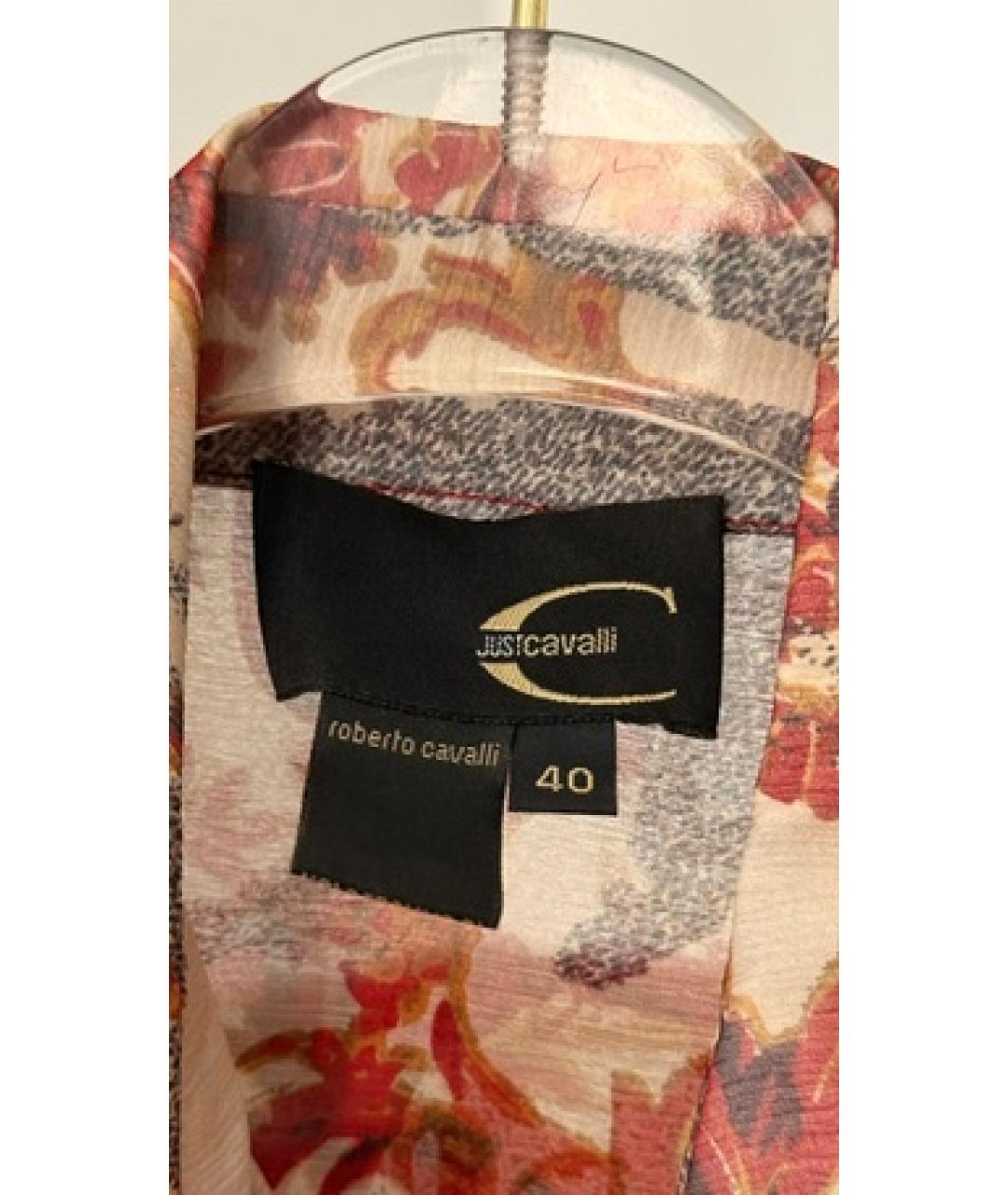 JUST CAVALLI Красное повседневное платье, фото 3