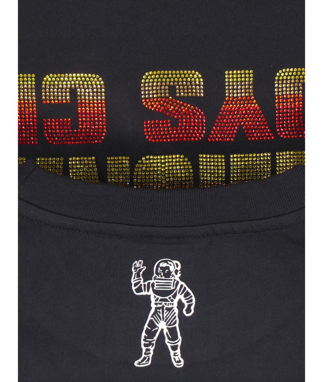 BILLIONAIRE Черная хлопковая футболка, фото 3