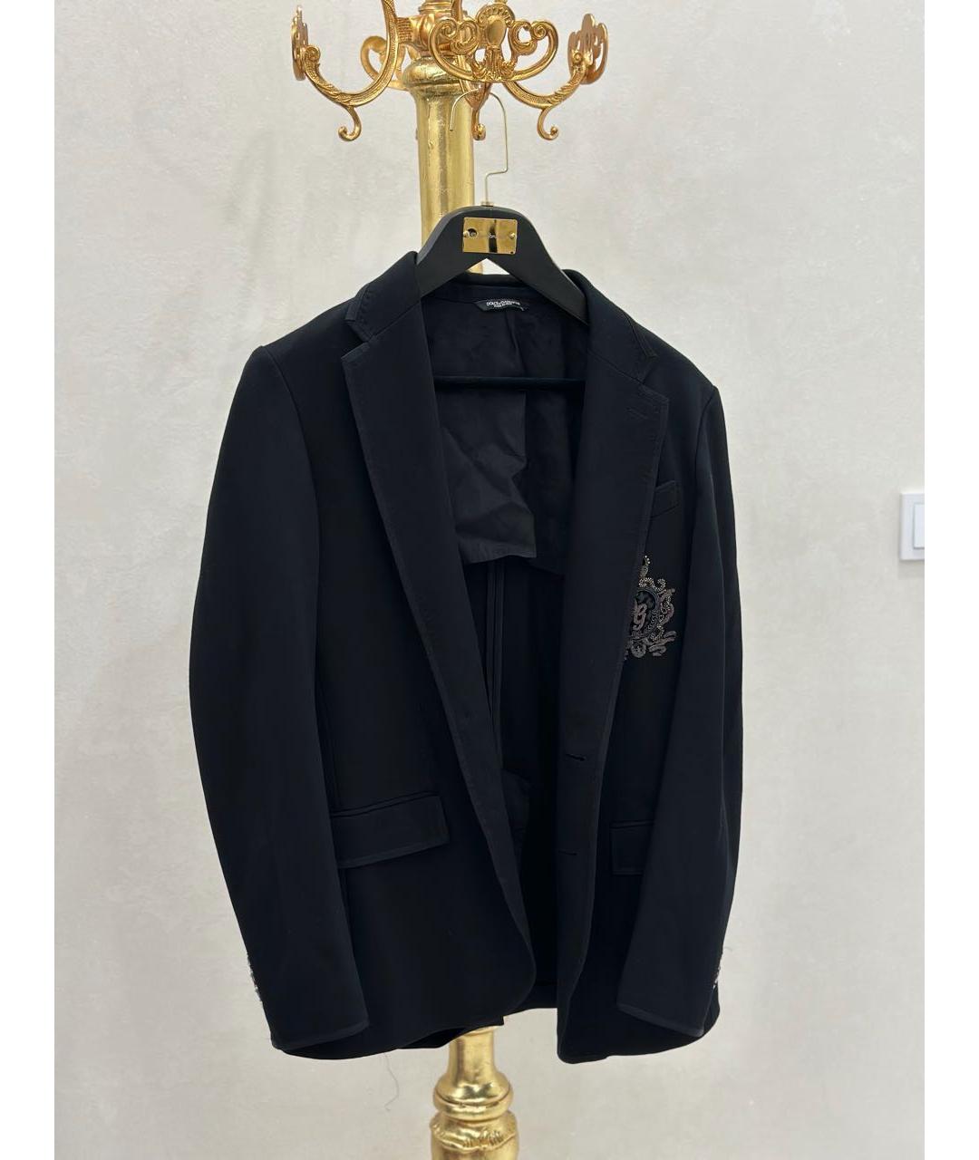DOLCE&GABBANA Черный пиджак, фото 5