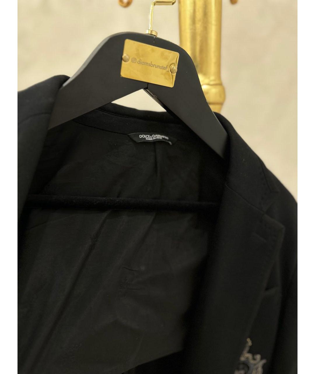 DOLCE&GABBANA Черный пиджак, фото 2