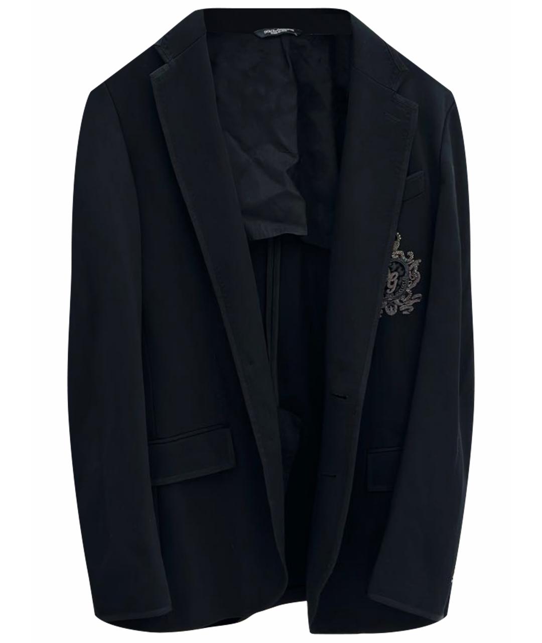 DOLCE&GABBANA Черный пиджак, фото 1