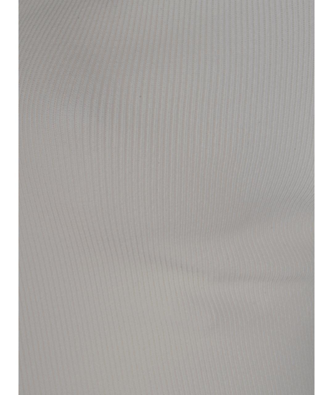 CHRISTOPHER ESBER Белое вискозное платье, фото 3