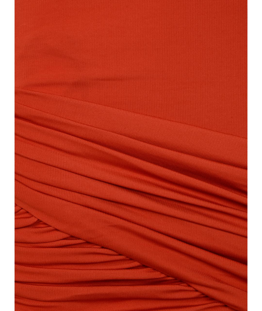 CHRISTOPHER ESBER Красное вискозное платье, фото 3