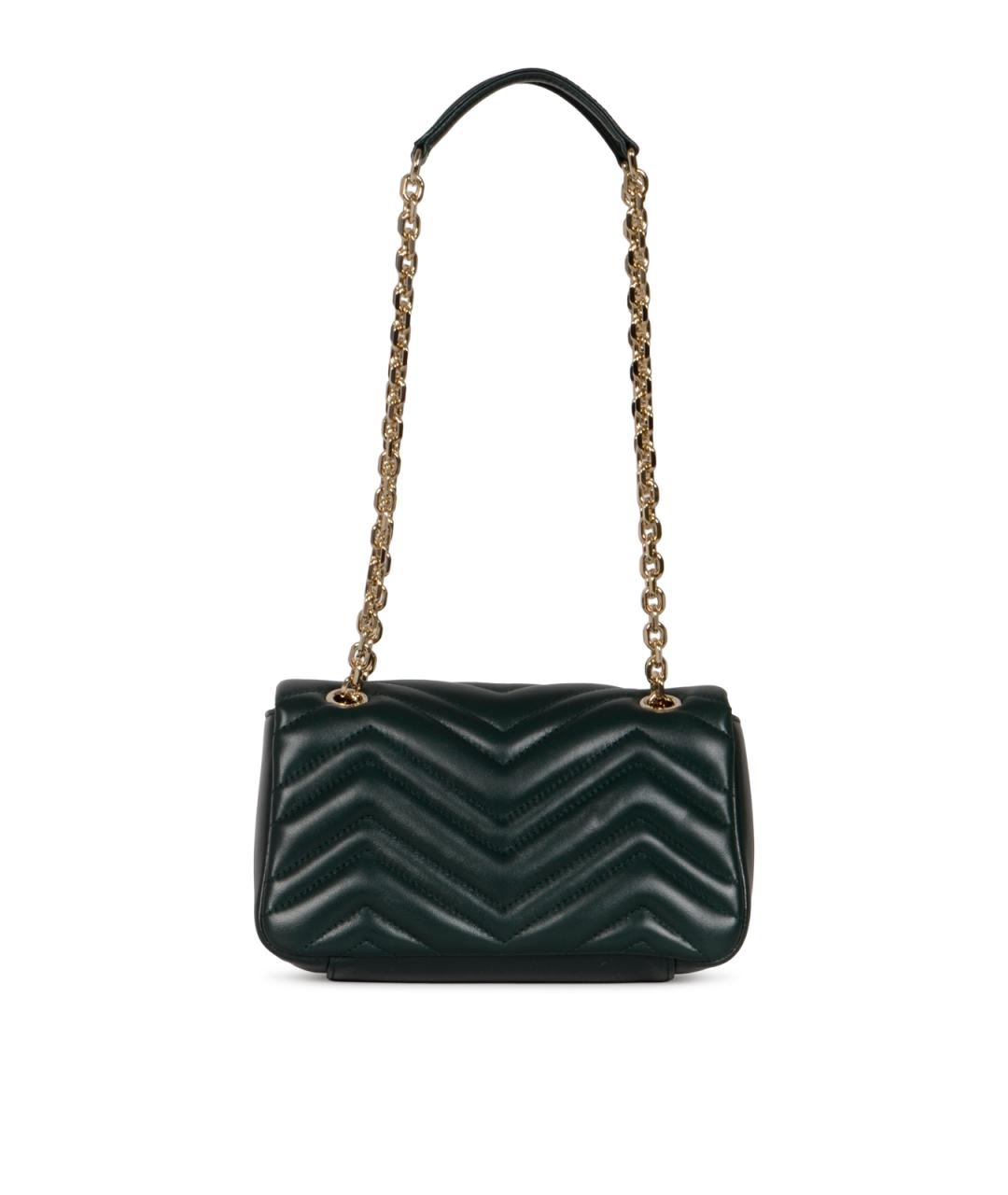 GUCCI Зеленая кожаная сумка через плечо, фото 3