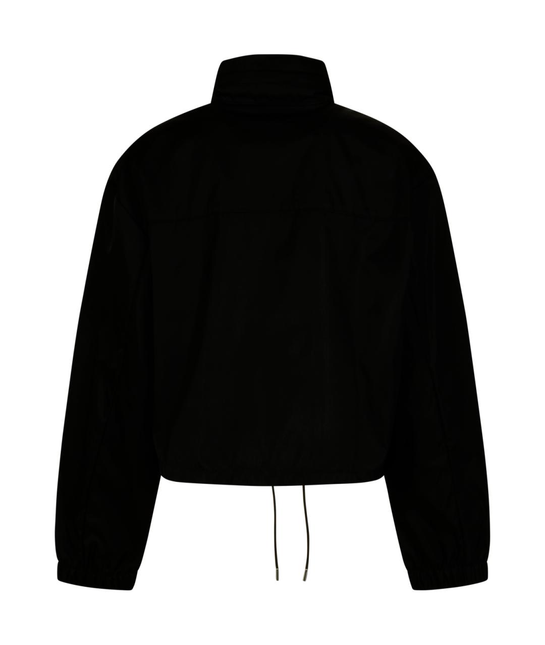 PRADA Черная полиамидовая куртка, фото 2