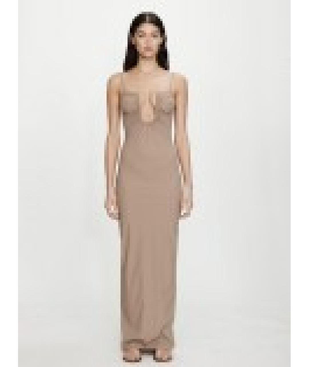 CHRISTOPHER ESBER Коричневое платье, фото 4