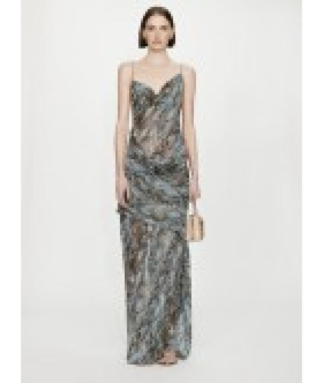 CHRISTOPHER ESBER Мульти шелковое платье, фото 7