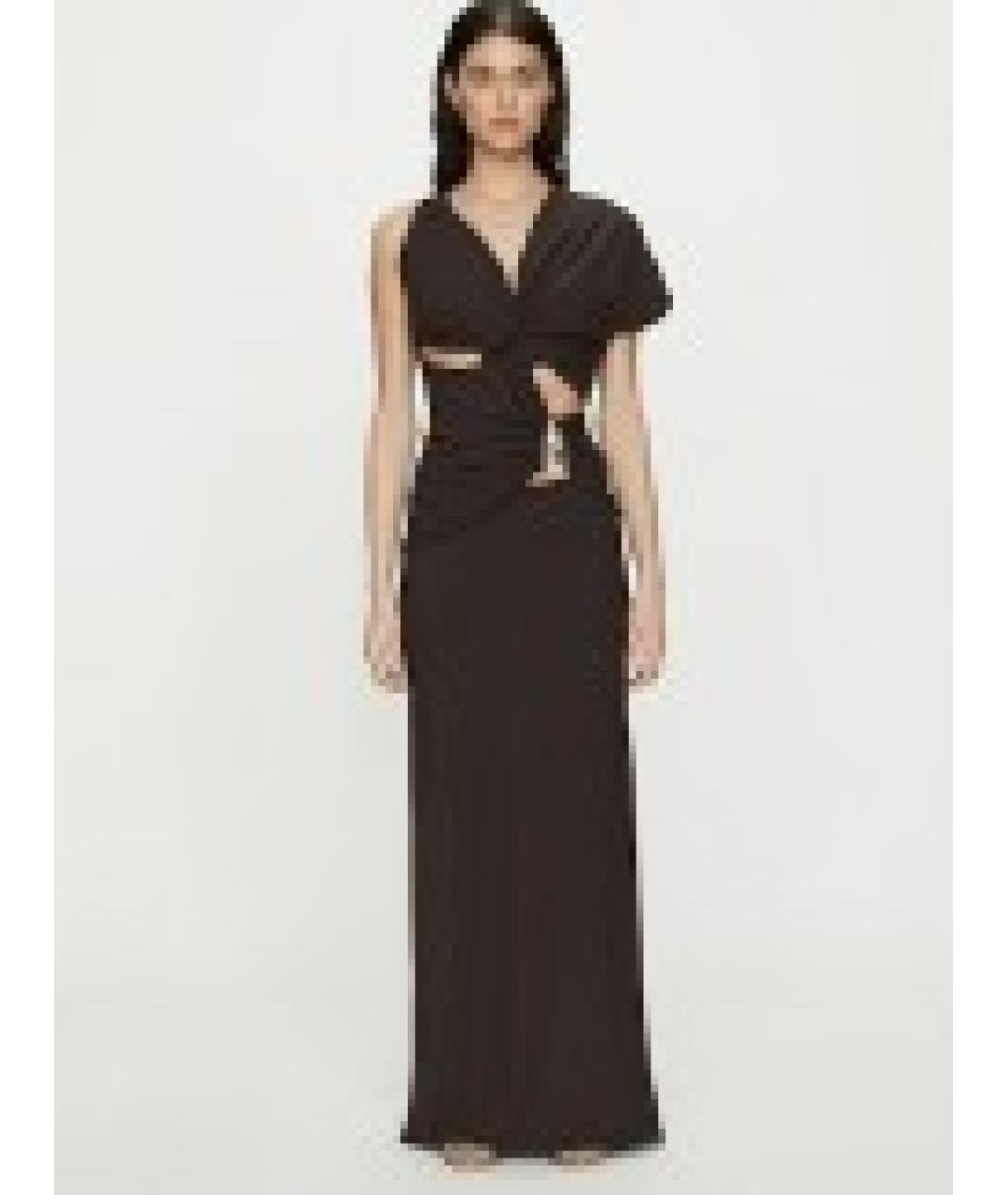 CHRISTOPHER ESBER Коричневое платье, фото 4