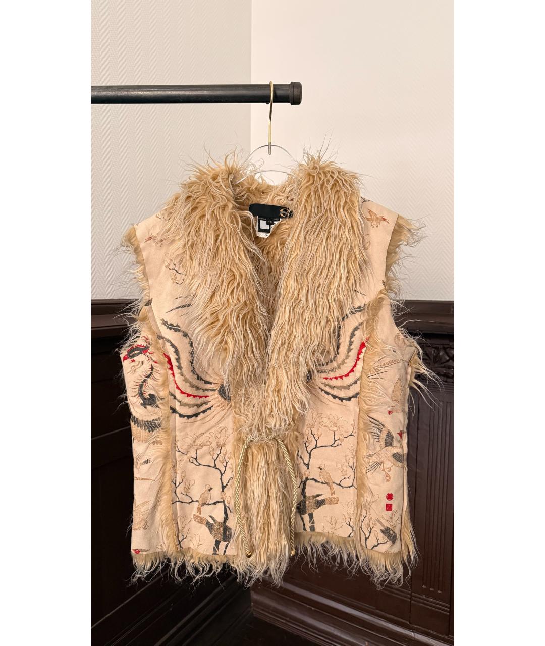 JUST CAVALLI Бежевый жилет, фото 5