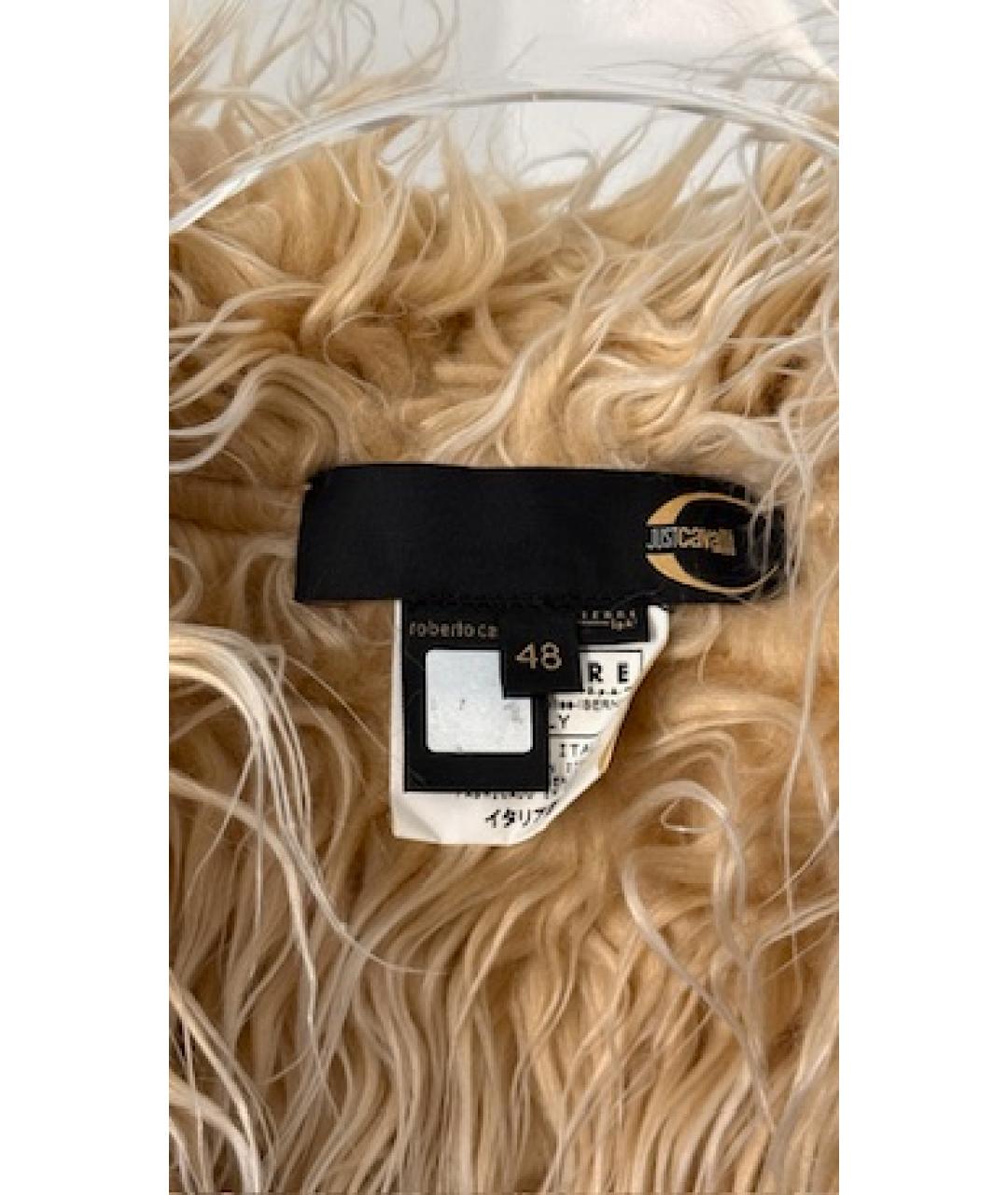 JUST CAVALLI Бежевый жилет, фото 3