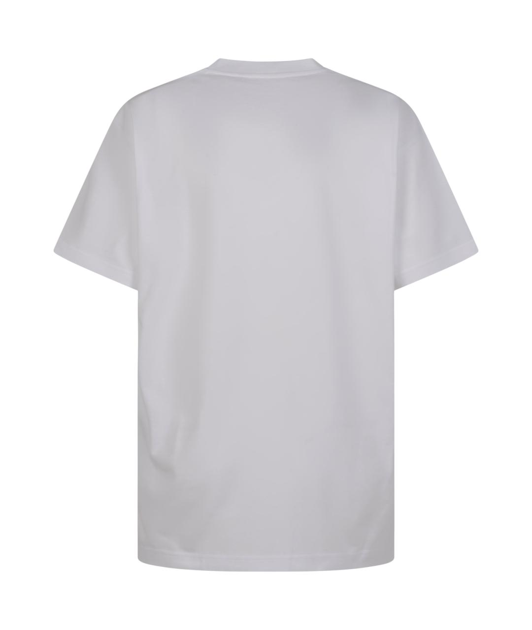 GUCCI Белая хлопковая футболка, фото 2