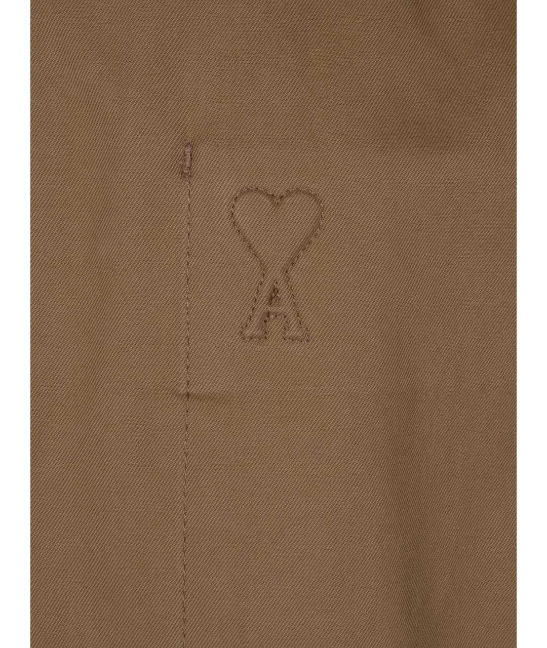 Ami Paris Бежевая хлопковая куртка, фото 3