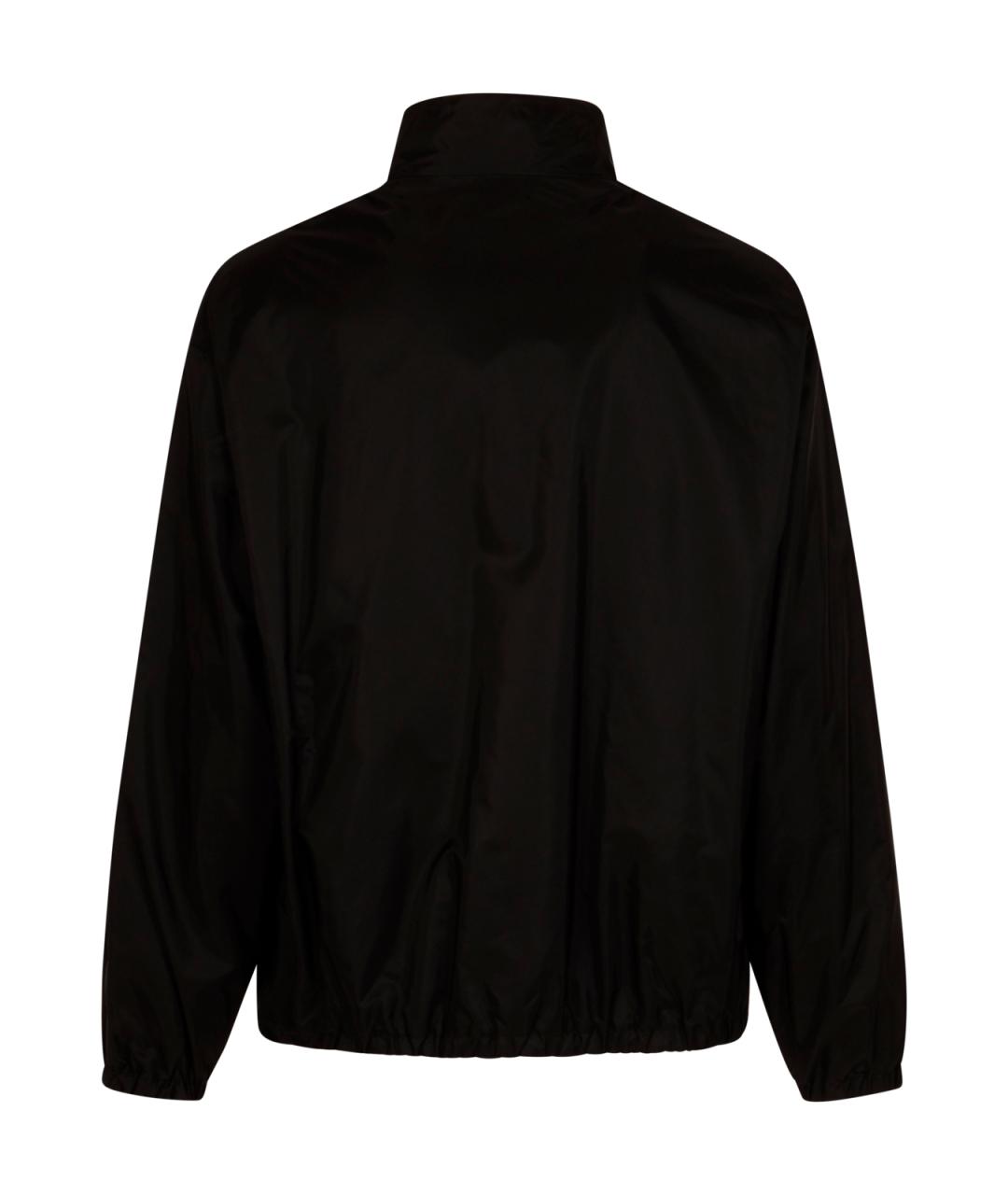 PRADA Черная полиамидовая куртка, фото 2