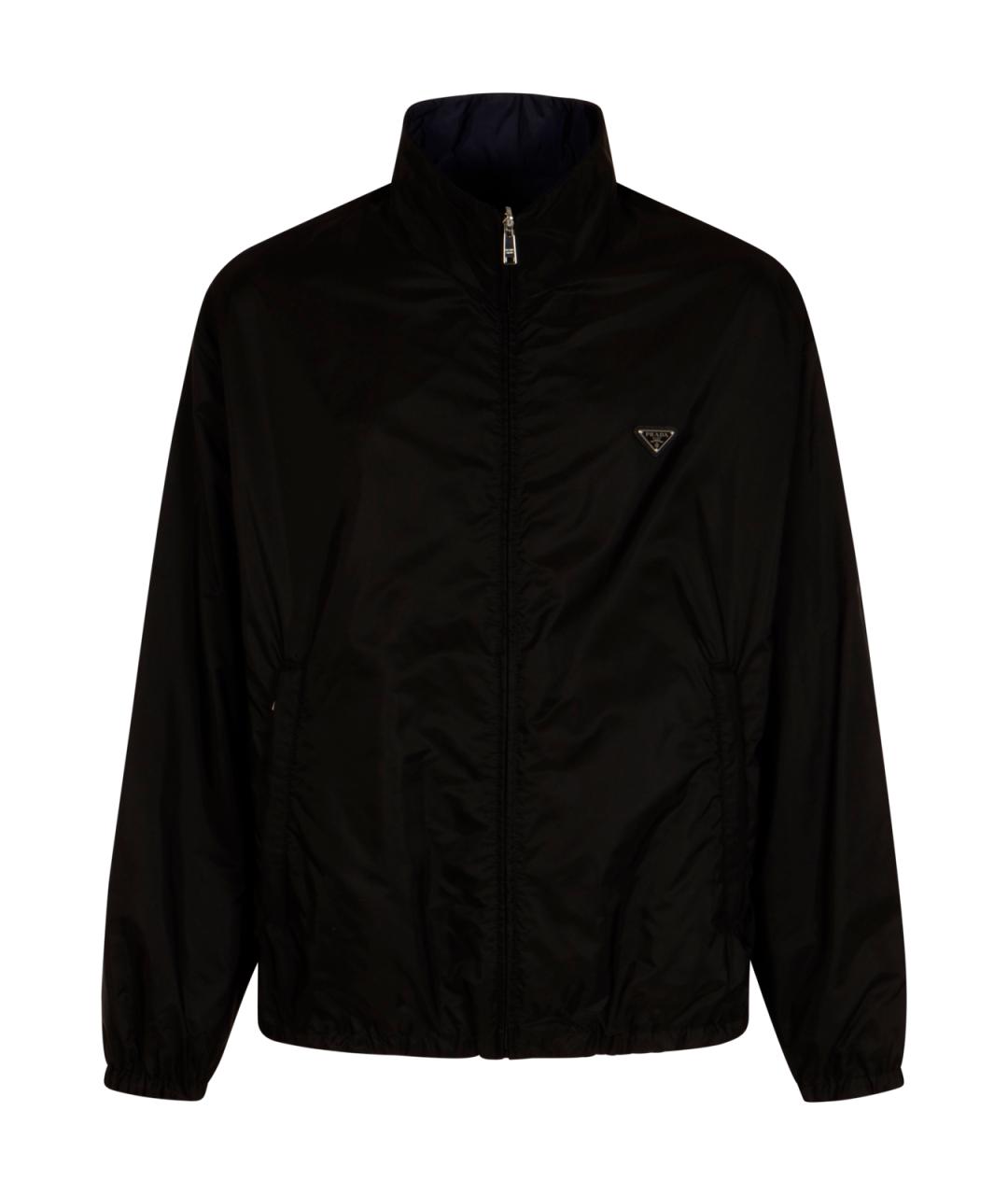 PRADA Черная полиамидовая куртка, фото 1