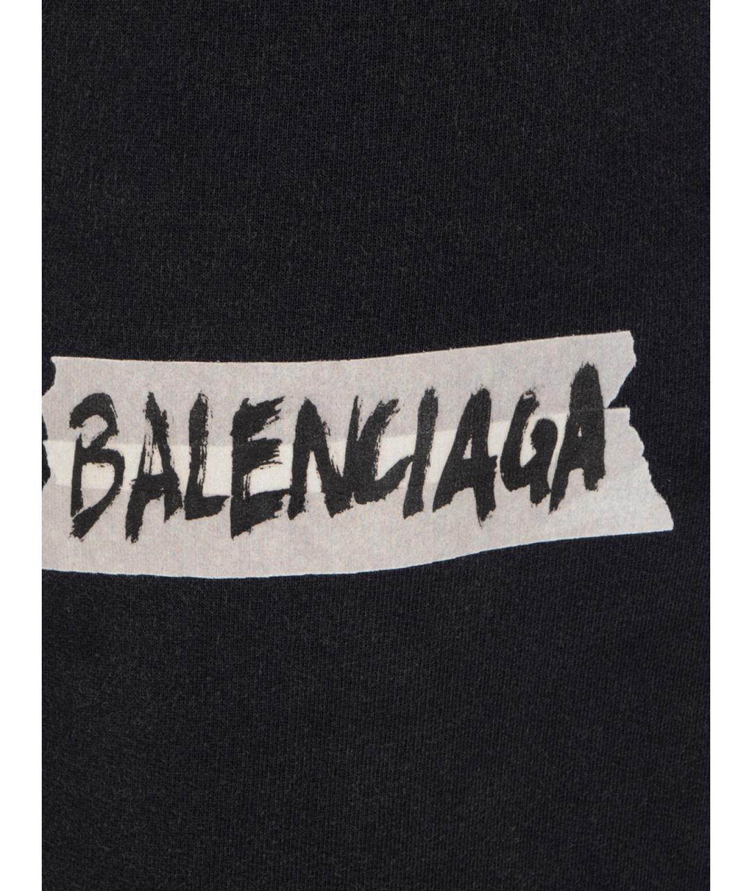 BALENCIAGA Черные повседневные брюки, фото 3